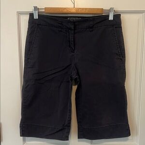 New York & Company Black Women's Bermudas